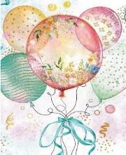 Karnet mini B8 Bukiet balonów. Wydawca: Henry. Dadada.pl Opakowanie Karnet mini B8 Bukiet balonów