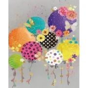 Karnet mini B8 Jaskrawe balony. Wydawca: Henry. Dadada.pl Opakowanie Karnet mini B8 Jaskrawe balony