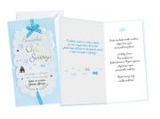 Opakowanie Karnet PM-079 Chrzest (niebieski)