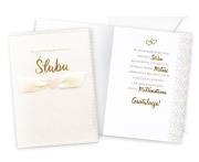 Opakowanie Karnet Ślub