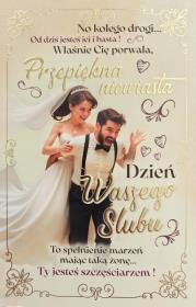 Opakowanie Karnet Ślub