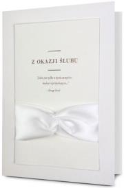 Opakowanie Karnet Ślub