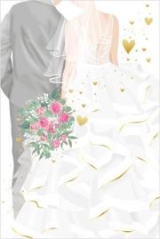 Opakowanie Karnet Ślub - Charming Wedding
