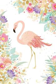 Opakowanie Karnet Uniwersalny - Beautified Flamingo