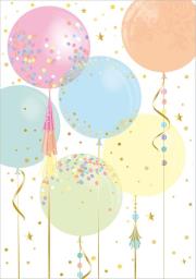Opakowanie Karnet Uniwersalny - Big Classy Balloons