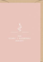 Opakowanie Karnet uniwersalny Dzień Kobiet