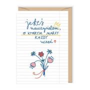 Opakowanie Karnet uniwersalny Dzień Nauczyciela