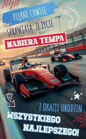 Opakowanie Karnet Urodziny