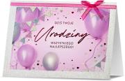 Opakowanie Karnet Urodziny