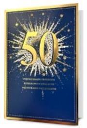 Opakowanie Karnet urodziny