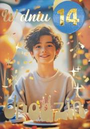 Opakowanie Karnet Urodziny