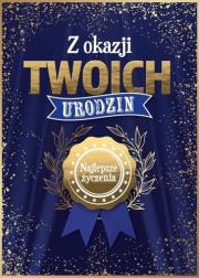 Opakowanie Karnet Urodziny