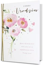Opakowanie Karnet urodziny