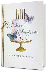Opakowanie Karnet urodziny