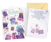 Opakowanie Karnet Urodziny