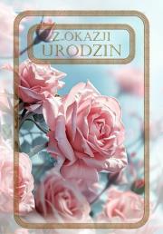 Opakowanie Karnet Urodziny