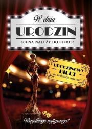 Opakowanie Karnet Urodziny