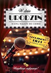 Opakowanie Karnet Urodziny