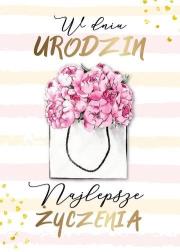 Opakowanie Karnet Urodziny