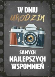 Opakowanie Karnet Urodziny