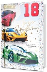 Opakowanie Karnet Urodziny 18
