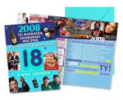 Opakowanie Karnet Urodziny 18-latka