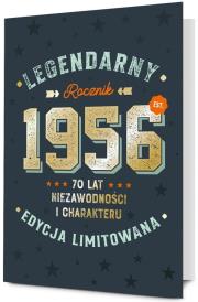 Opakowanie Karnet Urodziny 70