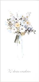 Opakowanie Karnet Urodziny DL U30 - Bukiet kwiatów