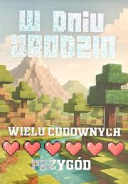 Opakowanie Karnet Urodziny gry komputerowe