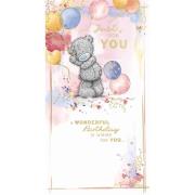 Opakowanie Karnet Urodziny Just for you