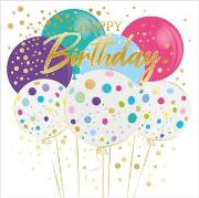 Opakowanie Karnet Urodziny - Pastel B-Day Balloon