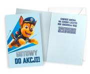 Karnet Urodziny Psi Patrol chłopiec. Wydawca: Kukartka. Dadada.pl Opakowanie Karnet Urodziny Psi Patrol chłopiec