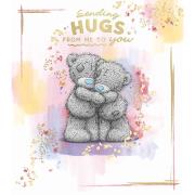 Opakowanie Karnet Urodziny Sending hugs from me to you