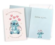 Karnet Urodziny Stitch. Wydawca: Kukartka. Dadada.pl Opakowanie Karnet Urodziny Stitch