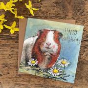 Opakowanie Karnet Urodziny Świnka morska Gordon