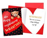 Opakowanie Karnet Walentynki