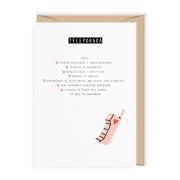 Opakowanie Karnet Walentynki