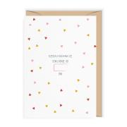 Opakowanie Karnet Walentynki