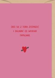 Opakowanie Karnet Walentynki