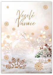Opakowanie Karnet Wesołych Świąt - Vesele Vanoce Cestina