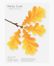 Opakowanie Karteczki samoprzylepne Dąb żółty L