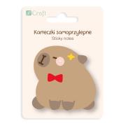 Karteczki samoprzylepne Kapibara Muszka 6,2x 6 cm 30k.. Wydawca: DP CRAFT. Dadada.pl Opakowanie Karteczki samoprzylepne Kapibara Muszka 6,2x 6 cm 30k.
