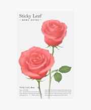 Opakowanie Karteczki samoprzylepne Róża czerwona M