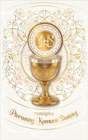 Opakowanie Kartka okolicznościowa Komunia KP32
