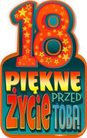 Opakowanie Kartka okolicznościowa Urodziny 18