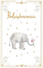 Opakowanie Kartka podziękowaniowa