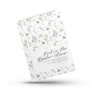 Opakowanie Kartka składana - Błogosławienstwo - kwiatuszki