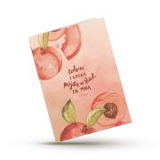 Opakowanie Kartka składana - Dobroć i łaska pójdą w ślad