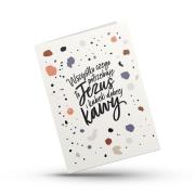 Opakowanie Kartka składana - Jezus i kawa