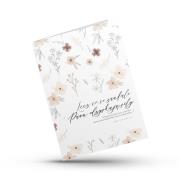 Opakowanie Kartka składana - Lecz Ci co zaufali - kwiaty